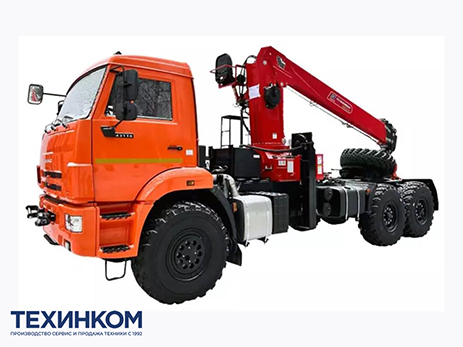 Тягач KAMAZ-43118-73094-50 с КМУ Horyong HRS-216 (мод. 659102-160992-50)