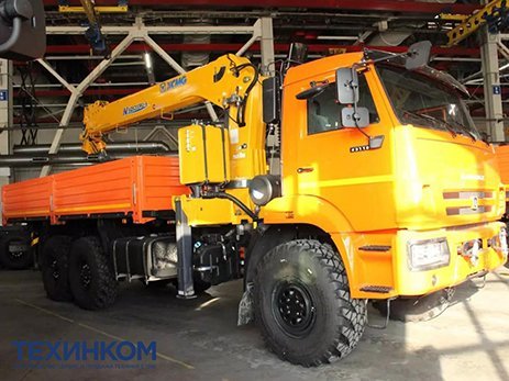 Бортовой автомобиль KAMAZ-43118-2095-48 с КМУ XCMG SQS 200-6