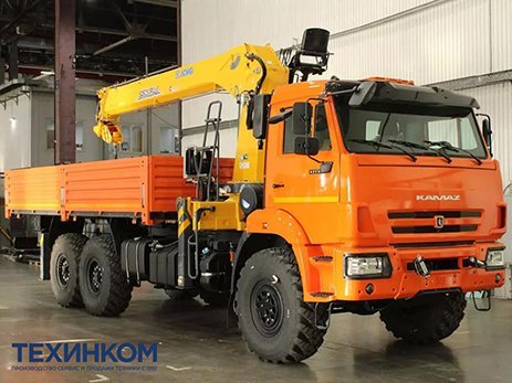 Бортовой автомобиль KAMAZ-43118-2095-48 с КМУ XCMG SQS 250RU-5