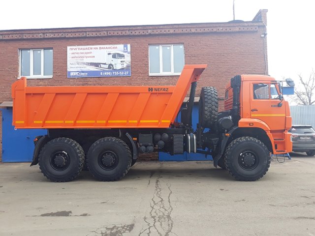 Фото №2: Самосвал КАМАЗ-6522 (19 тонн, 6х6)