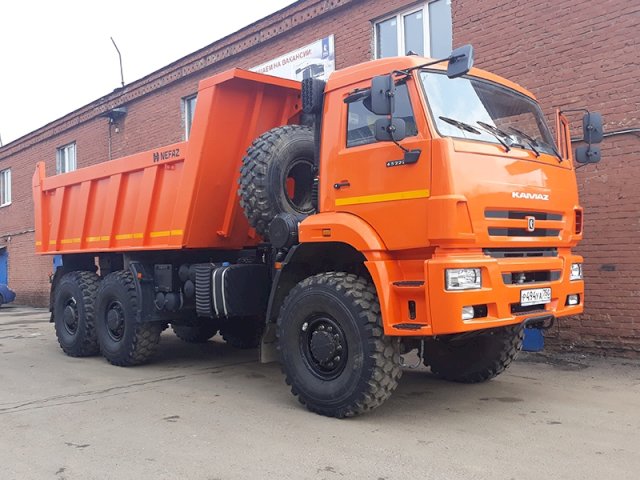 Фото №1: Самосвал КАМАЗ-6522 (19 тонн, 6х6)