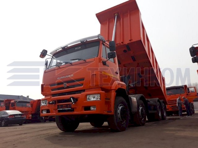 Фото №12: Самосвал КАМАЗ-65201 (25 тонн, 8х4)
