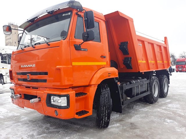 Фото №11: Самосвал КАМАЗ-65115 (15 тонн, 6х4)