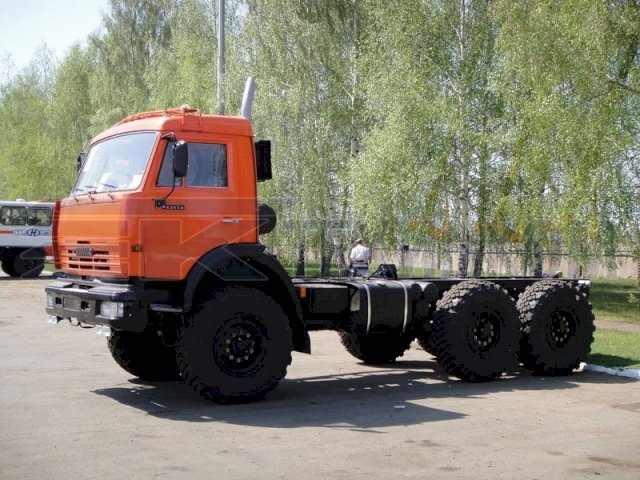 Фото №1: Шасси КАМАЗ-43114 (7,6 тонн, 6х6)
