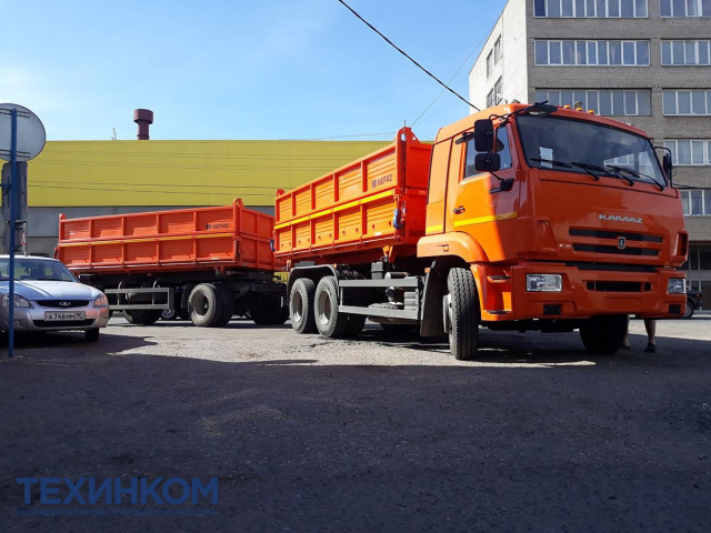 Фото №2: Самосвал KAMAZ-45143 (12 тонн, 6х4)